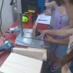 Arbeiten an einem Modul
