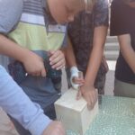Arbeiten an einem Modul